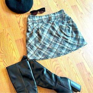 Plaid Skirt